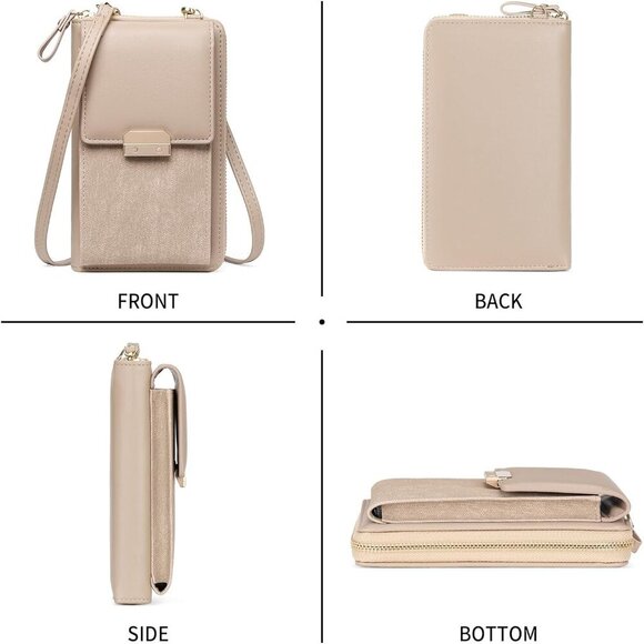 Versatile Adjustable Crossbody Phone Wallet for Women – Perfect Travel Companion - Picture 5 of 9